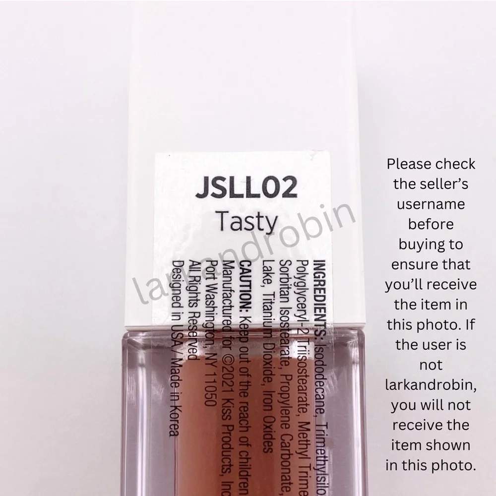 NEW Joah Endless Longwear Lip Color Liquid Lipstick Tasty 02